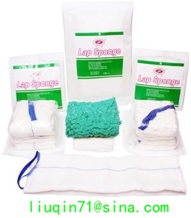 Lap sponge Lap sponge